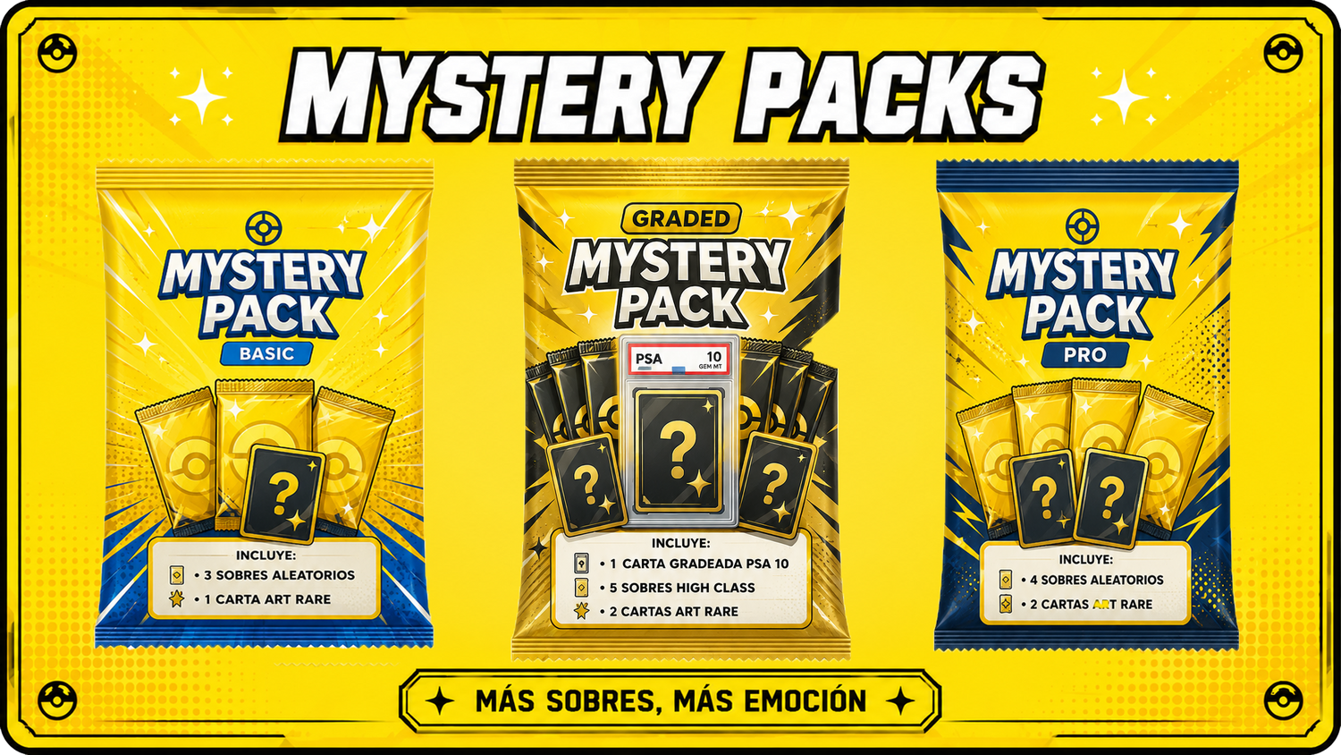 MYSTERY PACKS