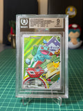 Bulbasaur First Partner Illustration Series 1 #037 BGS 9 Spanish