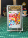 Charmander First Partner Illustration Series 1 #038 BGS 9.5 Spanish