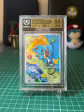 Squirtle First Partner illustration Series 1 #039 BGS 9.5 Spanish
