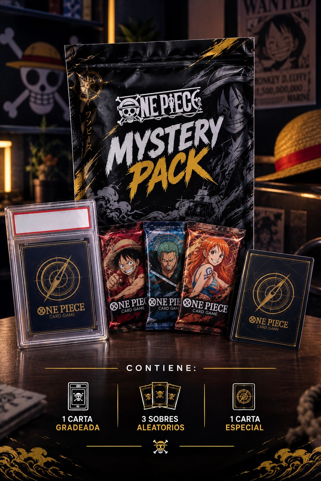 One Piece Graded Pack