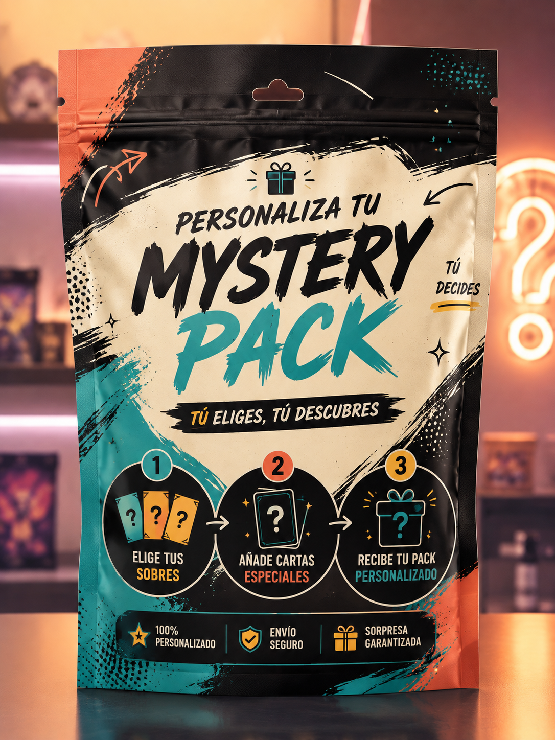 Personaliza tu Mystery Pack